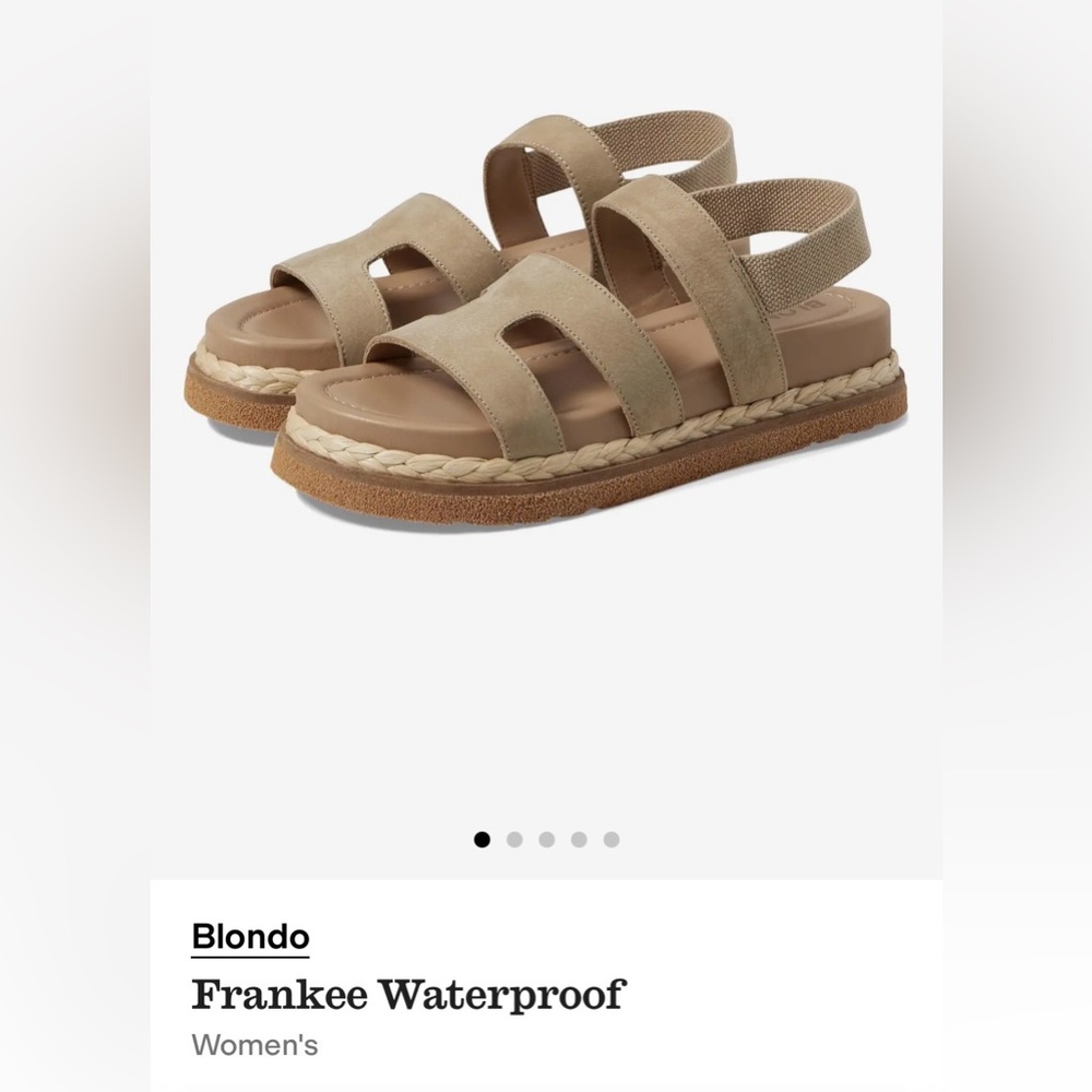 Blondo Frankee Waterproof Sandals